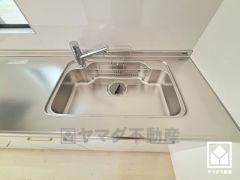 清潔感あふれるシンクで、毎日を気持ちよくスタート。