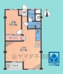 1LDK、専有面積50.22平米、バルコニー面積2.78平米、8階建て7階部分。