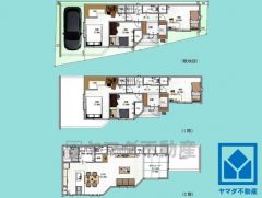 4LDK、土地面積89.91平米、建物面積100.84平米、木造2階建。2026年4月完成予定。