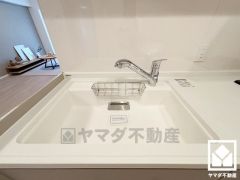 清潔感あふれるシンクで、毎日を気持ちよくスタート。