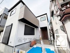 白を基調とした清潔感のある外観。帰るたびに安心感を感じられる佇まい。