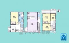 2SSLDK、土地面積73.06平米、建物面積93.15平米、木造3階建。2026年4月完成予定。