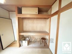 穏やかな暮らしを支える、豊かな収納。