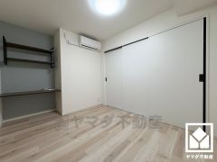 お子様のお部屋にも丁度良い広さです。全居室フローリングでお掃除ラクラク。