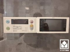 浴室TV付きでバスタイムも楽しくお過ごし頂けます。オートバス・追い炊き機能もございます。