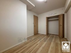 全居室にクローゼットがございますので、お部屋の広さを最大限に活用できます。