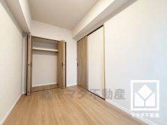 全居室にクローゼットがございますので、お部屋の広さを最大限に活用できます。