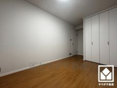 全居室収納付きなのでお部屋の広さを最大限に活用できます。