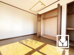 全居室に収納がございますので、お部屋の広さを最大限に活用できます。