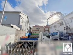 塚口町2期全2棟の1号棟です。区画それぞれ間取りが違うので、ライフスタイルに合わせてご検討ください。