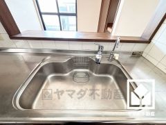 清潔感あふれるシンクで、毎日を気持ちよくスタート。