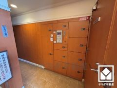 留守でも安心。宅配ボックスで荷物の受け取りもスムーズ。