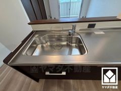 清潔感あふれるシンクで、毎日を気持ちよくスタート。