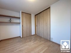 全居室にクローゼットがございますので、お部屋の広さを最大限に活用できます。