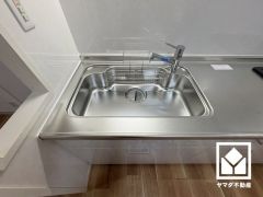 清潔感あふれるシンクで、毎日を気持ちよくスタート。