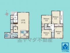 4LDK、土地面積95.05平米、建物面積100.6平米、木造2階建。2026年6月末完成予定。