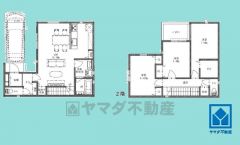 3LDK、土地面積88.83平米、建物面積94.81平米、木造2階建。2025年2月完成済み。
