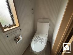 トイレが1階と2階にあるので、朝の忙しい時間にも混雑せず快適です。