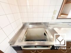 都市ガス対応です。プロパンガスと比べて料金がやすいため、日々のランニングコストを抑えることができます。