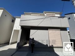 尼崎市大島全2棟の2号棟です。区画それぞれ間取りが違うので、ライフスタイルに合わせてご検討ください。