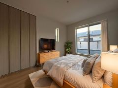 実写真と間取り図からCG再現した「空室リフォームイメージ」に家具などをCG合成しており、実際と異なります。