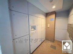 留守でも安心。宅配ボックスで荷物の受け取りもスムーズ。