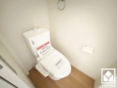 トイレが1階と2階にあるので、朝の忙しい時間にも混雑せず快適です。
