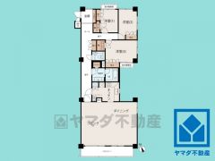 ご希望のプランで新築並みにフルリノベーションしてお渡しいたします。Aプランはゆったりくつろげる33.5帖の広々リビングが魅力の3LDKプランです。