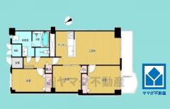 3LDK、専有面積81.11平米、バルコニー面積10.05平米、5階建て4階部分。