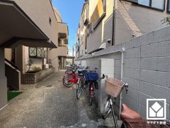 広々としており、使い勝手の良い駐輪場がございます。