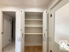 穏やかな暮らしを支える、豊かな収納。