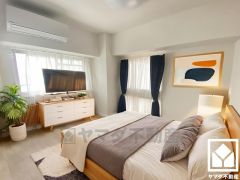 実写真と間取り図からCG再現した「空室リフォームイメージ」に家具などをCG合成しており、実際と異なります。