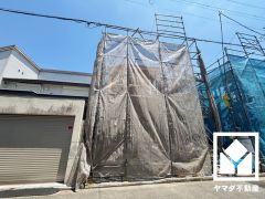 3LDK、土地面積95.85平米、建物面積92.33平米、木造2階建。
