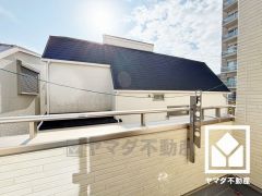 南向き・西向きの2面バルコニーで陽当たり、風通し良好。