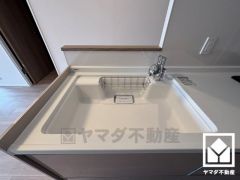 清潔感あふれるシンクで、毎日を気持ちよくスタート。