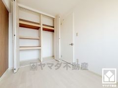 お子様のお部屋などにも丁度良い広さです。独立した居室なのでプライベートな時間をゆったり過ごせそうです。