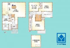 3LDK、土地面積96.67平米、建物面積92.62平米、木造2階建。6号地です。区画それぞれ間取りが違うので、ライフスタイルに合わせてご検討ください。
