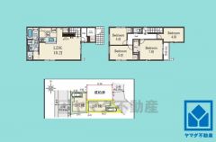 4LDK、土地面積90.02平米、建物面積94.39平米、木造2階建。2026年4月下旬完成予定。