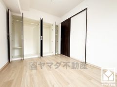 全居室にクローゼットがございますので、お部屋の広さを最大限に活用できます。