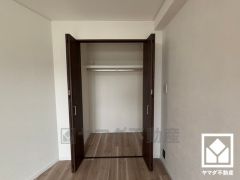 全居室にクローゼットがございますので、お部屋の広さを最大限に活用できます。