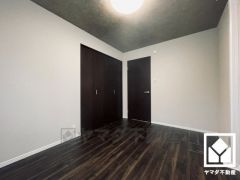 全居室にクローゼットがございますので、お部屋の広さを最大限に活用できます。