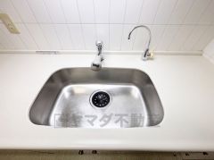 清潔感あふれるシンクで、毎日を気持ちよくスタート。