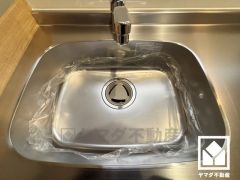 清潔感あふれるシンクで、毎日を気持ちよくスタート。