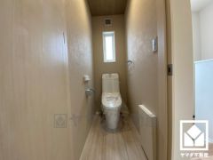 トイレが1階と2階にあるので、朝の忙しい時間にも混雑せず快適です。