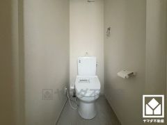 トイレが1階と2階にあるので、朝の忙しい時間にも混雑せず快適です。