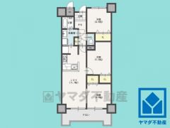 3LDK、専有面積54.38平米、バルコニー面積8.94平米、15階建て13階部分。