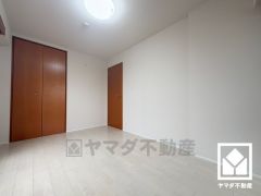 全居室にクローゼットがございますので、お部屋の広さを最大限に活用できます。