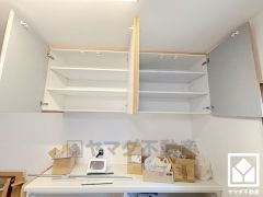 キッチン収納の多さもお料理を楽にしてくれるポイント。