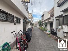 開放感のある北東角地。陽当たり・風通し良好です。