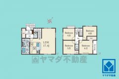 4LDK、土地面積109.17平米、建物面積92.12平米、木造2階建。2026年2月下旬完成済み。